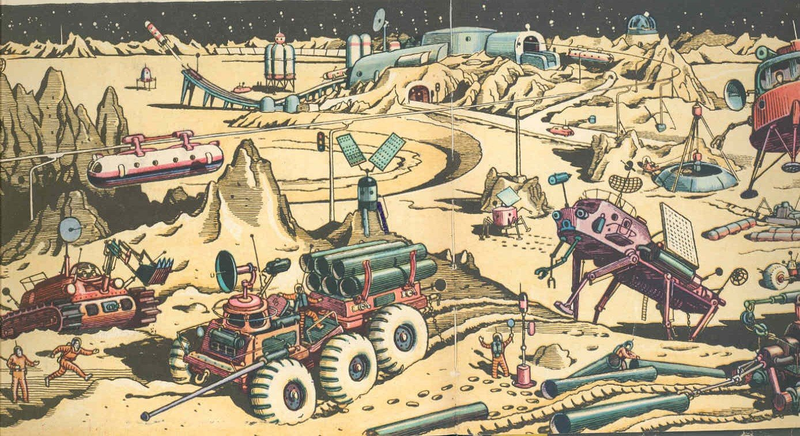 Illustration for article titled Intergalaktikus kommunizmus: űrkorszak a Szovjetunióban